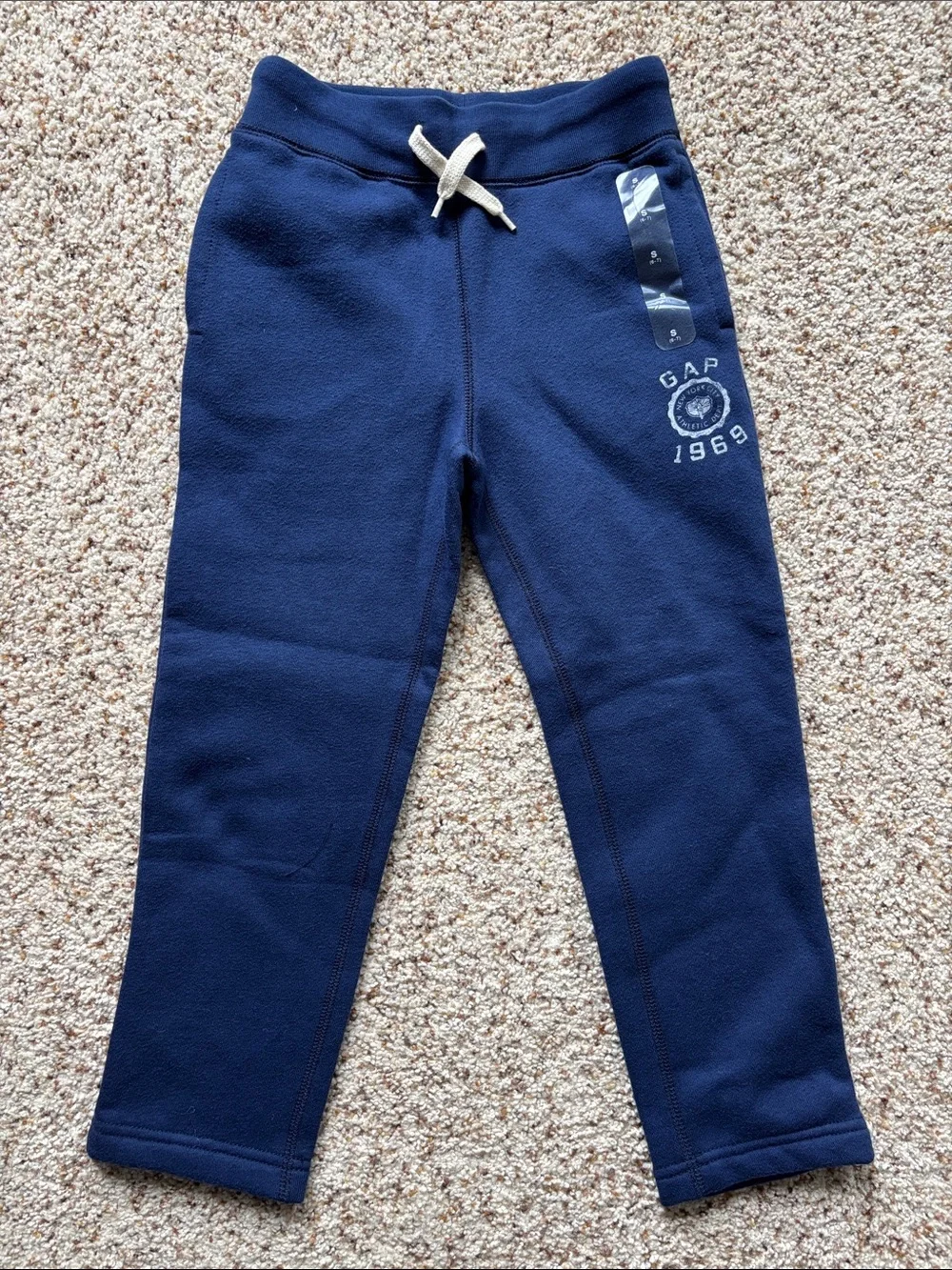 GAP Kids Navy Sweatpants with Drawstring